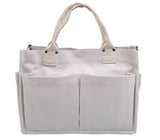TOTE: Our Multi Pocket Canvas Tote Bag
