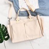 TOTE: Our Multi Pocket Canvas Tote Bag
