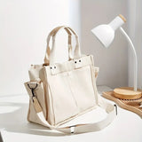 TOTE: Our Multi Pocket Canvas Tote Bag