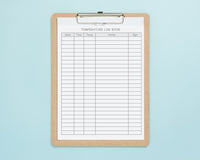 Temperature Log Book - For Childcare Providers {INSTANT PRINTABLE DOWNLOAD}