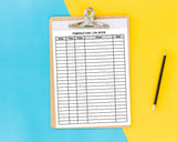 Temperature Log Book - For Childcare Providers {INSTANT PRINTABLE DOWNLOAD}