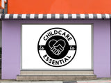 FREE + Shipping: Childcare is Essential Wall Decal Sticker