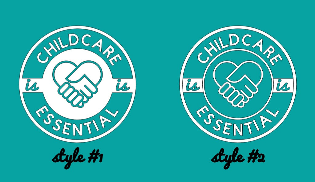 Childcare is Essential Coffee Mug & Decal Bundle