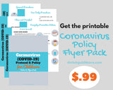 COVID-19 PROTOCOL & POLICY FORMS PACK - For Childcare Providers and Parents {INSTANT PRINTABLE DOWNLOAD}