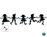 Toddler Tribe Wall Decal Sticker