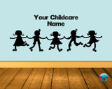 Toddler Tribe Wall Decal Sticker