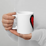 MUG:  It takes a BIG Heart! - White glossy mug