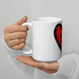 MUG:  It takes a BIG Heart! - White glossy mug