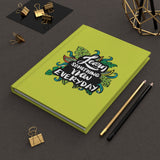 "Learn Something New Everyday" Hardcover Journal Matte