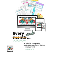 Childcare Template Subscription