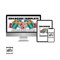 Childcare Template Subscription