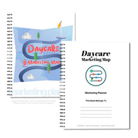 Daycare Marketing Map Planner [PHYSICAL BOOK]