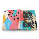 "REMEMBER YOUR GOALS" Hardcover Journal Matte