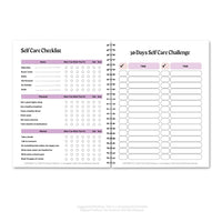 A Caregiver's Self-Care & Wellness Planner eBook [INSTANT PRINTABLE/DOWNLOAD]