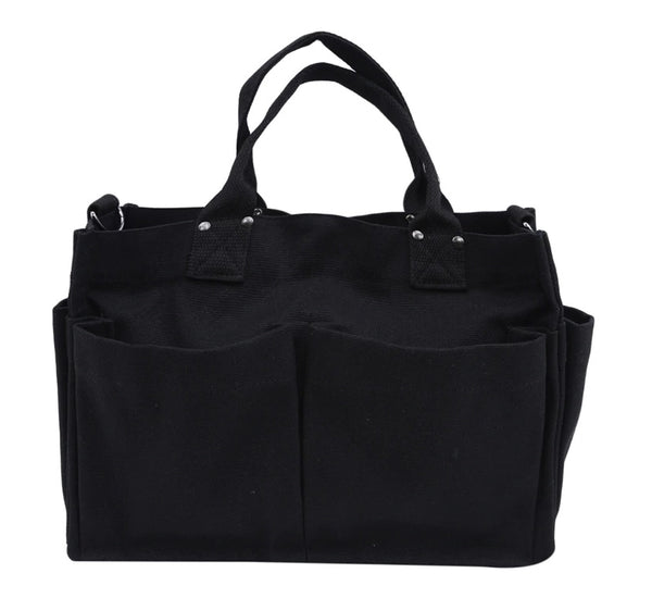 TOTE: Our Multi Pocket Canvas Tote Bag