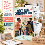 How to Host a Childcare Open House That Actually Leads to Enrollments — Ad-Free Printable Guide [INSTANT PRINTABLE/DOWNLOAD]