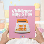 Childcare Rate & Fee Calculator [INSTANT PRINTABLE/DOWNLOAD]