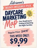 Daycare Marketing Map Planner [INSTANT PRINTABLE/DOWNLOAD]