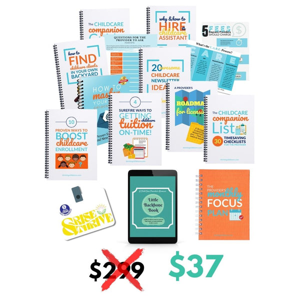 The Daycare Provider's Toolbox SPECIAL OFFER - [INSTANT PRINTABLE/DOWNLOAD]