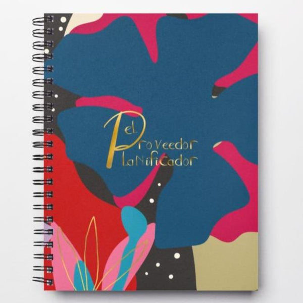 The Provider Planner & Organizer (VERSION DE TAPA BLANDA) FLORAL (Español)