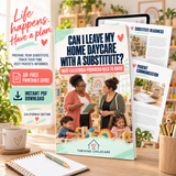 Can I Leave My Home Daycare With a Substitute? — Ad-Free Printable Guide [INSTANT PRINTABLE/DOWNLOAD] (Copy)