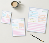 Telephone Interview Memo Notepad