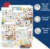 Provider Planner Sticker Set - Huge 1345 Pcs Aesthetic Planner Stickers Set