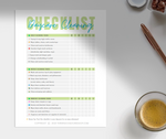 Childcare Cleaning Made Simple: Your Complete Cheatsheet & Checklist [INSTANT PRINTABLE/DOWNLOAD]