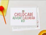 The Merry & Bright Childcare Advent Calendar Kit [INSTANT PRINTABLE/DOWNLOAD]