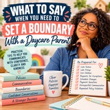 What to Say When You Need to Set a Boundary With a Daycare Parent — Ad-Free Printable Guide [INSTANT PRINTABLE/DOWNLOAD]