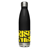 WATER BOTTLE: "Rise & Thrive Club" Stainless steel water bottle