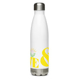 WATER BOTTLE: "Rise & Thrive Club" Stainless steel water bottle