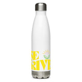 WATER BOTTLE: "Rise & Thrive Club" Stainless steel water bottle