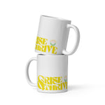 MUG: "Rise & Thrive Club" White glossy mug