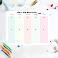 Childcare Curriculum Worksheet Pack [INSTANT PRINTABLE DOWNLOAD]