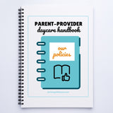 DAYCARE CONTRACT & POLICY BUNDLE - Daycare Contract, Parent Handbook & Enrollment Policy Forms [INSTANT PRINTABLE DOWNLOAD]