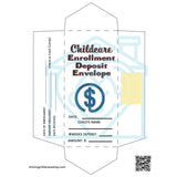 CHILDCARE TUITION AGREEMENT & DEPOSIT ENVELOPE BUNDLE - for Childcare Providers and Parents [INSTANT PRINTABLE DOWNLOAD]