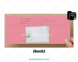 Childcare Enrollment Deposit Envelopes [INSTANT PRINTABLE/DOWNLOAD]