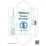 Childcare Tuition Payment Envelopes [INSTANT PRINTABLE/DOWNLOAD]