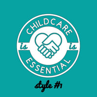 Childcare is Essential Coffee Mug & Decal Bundle