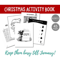 HUGE Christmas Winter Holiday Children's Activity Book [INSTANT PRINTABLE/DOWNLOAD]