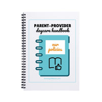 Customizable Provider/Parent Handbook Template for Daycare Owners [INSTANT PRINTABLE DOWNLOAD]