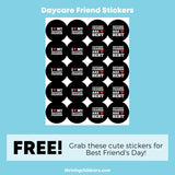 Daycare Friends Stickers Set [INSTANT PRINTABLE/DOWNLOAD]