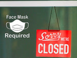 Face Mask Required Wall Decal Sticker