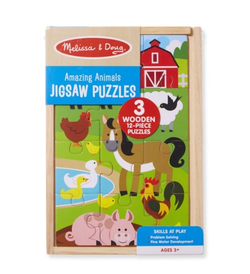 Melissa & Doug Paper Jigsaw Puzzles