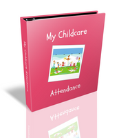 My Childcare Attendance - Binder Kit [INSTANT PRINTABLE/DOWNLOAD]