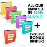 My Childcare Binder Kit Bundle Special Offer - Binder Kit [INSTANT PRINTABLE/DOWNLOAD]