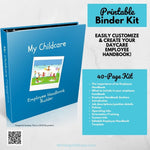 My Childcare Employee Handbook Builder - Binder Kit [INSTANT PRINTABLE/DOWNLOAD]
