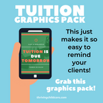 Tuition is Due Graphic Pack [INSTANT DOWNLOAD]