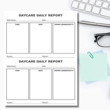Daily Notes Report Log Forms - [INSTANT PRINTABLE/DOWNLOAD]